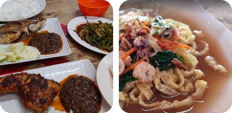 Imej Menu Selera Kampung (Masakan Panas) Makanan Ala Thai Dan Pantai Timur