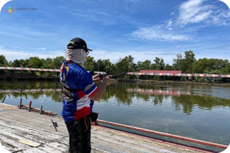 Imej Kolam Pancing Ikan Marin Ko-Nelayan