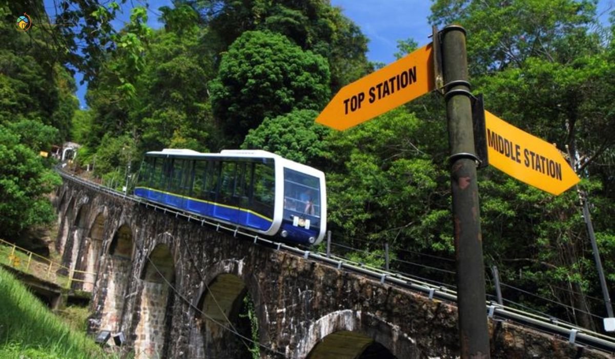 imej Funicular Service Penang Hill