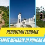 Cover tempat menarik di puncak alam