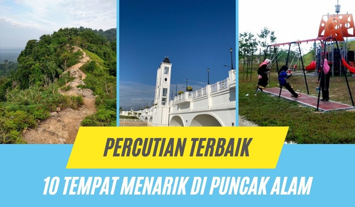 Cover tempat menarik di puncak alam